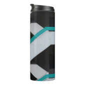 WITTE EN BLAUWE CONCRETE BOUW THERMOSBEKER (Geroteerd rechts)