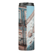WITTE EN BLAUWE CONCRETE BOUW THERMOSBEKER (Achterkant)