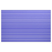 Witte en blauwe gekleurde strips stof (Fat Quarter)