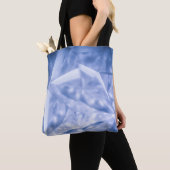 Witte en blauwe jas tote bag (Dichtbij)