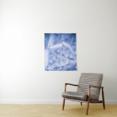 Witte en blauwe jas wandkleed (In situ)