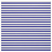 Witte en blauwe strepen stof (Swatch)