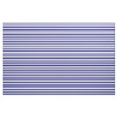 Witte en blauwe strepen stof (Fat Quarter)