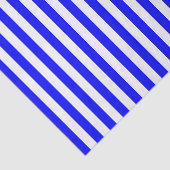 Witte en blauwe strepen tissuepapier (Detail)
