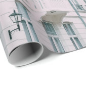 WITTE EN BROEIENDE GEBOUWEN CADEAUPAPIER (Rol Hoek)
