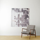 Witte en bruine betonwand wandkleed (In Situ (horizontaal))