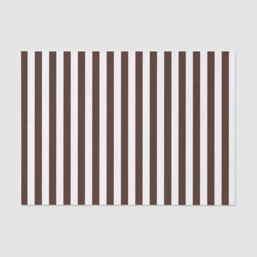 Witte en bruine strepen tissuepapier (Voorkant)