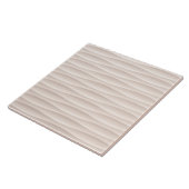 Witte en bruine tapijtschelp van textiel tegeltje (Zijkant)