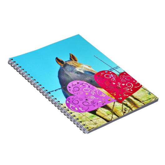 Witte en bruine Valentijn Notitieboek (Rechterzijde)