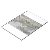Witte en bruine vlek notitieboek (Linkerzijde)