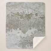 Witte en bruine vlek sherpa deken (Voorkant)