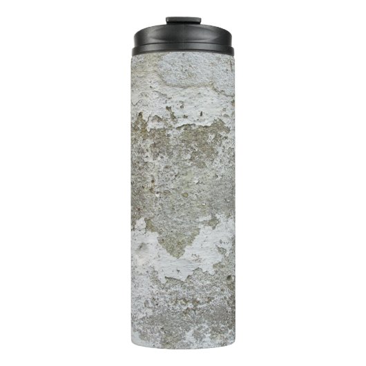 Witte en bruine vlek thermosbeker (Voorkant)
