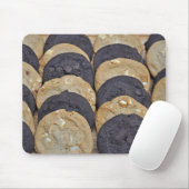 Witte en chocoladekoekjes muismat (Met muis)