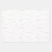 Witte en crèmekleurige bijtende natuurlijke vlek inpakpapier vel (Voorkant)