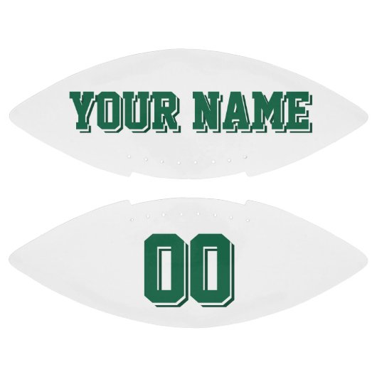 WITTE EN DARKGROENE Football (Panelen)