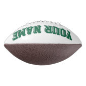 WITTE EN DARKGROENE Football (Gedraaid 90)