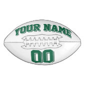 WITTE EN DARKGROENE Football (Voorkant)