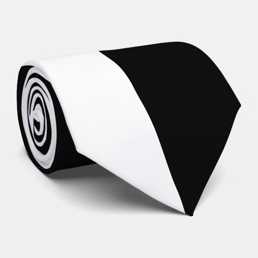 WITTE EN EVENTUELE KLEUR — VERANDERBARE ACHTERGRON STROPDAS (Opgerold)