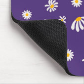 witte en gele bloemen Daisy Pattern Muismat (Hoek)