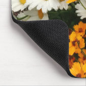 Witte en gele dagen muismat (Hoek)