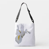 Witte en gele Iris tas van KABFA-Design (Achterkant)