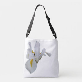 Witte en gele Iris tas van KABFA-Design