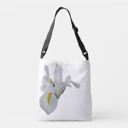 Witte en gele Iris tas van KABFA-Design (Achterkant)
