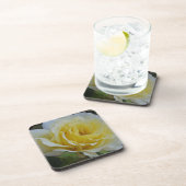 Witte en gele roos Onderzetters (Rechterzijde)