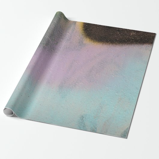 Witte en gele textiel cadeaupapier (Uitgerold)