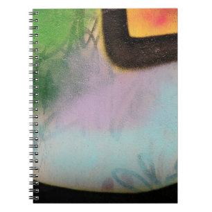 Witte en gele textiel notitieboek