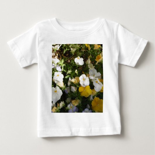 Witte en gele viooltjes (Voorkant)