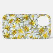 Witte en gele vlinderbloemen, Case-Mate iPhone case (Achterkant (horizontaal))