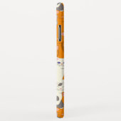 Witte en gember katten patroon groene ogen blauwe  Case-Mate iPhone case (Achterkant/rechts)