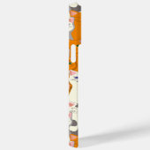 Witte en gember katten patroon groene ogen blauwe  Case-Mate iPhone case (Achterkant / Rechts)