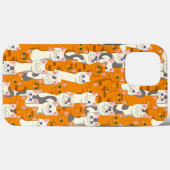 Witte en gember katten patroon groene ogen blauwe Case-Mate iPhone case (Achterkant (horizontaal))