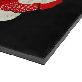 Witte en Ginger Japanse Kat Snijplank (Hoek)