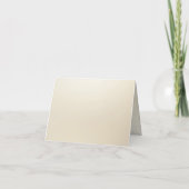 Witte en Gouden Bloemen Bedankkaart (Achterkant)