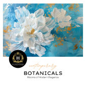 Witte en gouden bloemen bruiloft decoupage tissuepapier