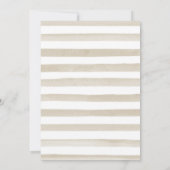 Witte en Gouden Bloemen Pompoen Truck Fall Wedding Bedankkaart (Achterkant)