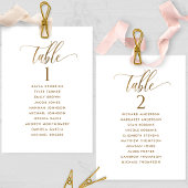 Witte en gouden Kaarten voor het navigatieplan met