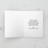 Witte en gouden pompoenen waterverf Thanksgiving Kaart (Binnen)