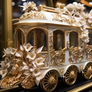 Witte en gouden treinen locomotief stoommachine stropdas