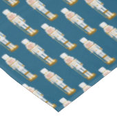 Witte en gouden voedingskrakers Kleine tablet Tafelkleed (Gekanteld)