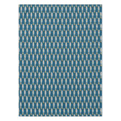 Witte en gouden voedingskrakers Kleine tablet Tafelkleed (Voorkant)