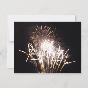 Witte en gouden vuurwerk I Patriotische viering