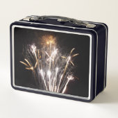 Witte en Gouden Vuurwerk II Patriottische Viering (Achterkant)