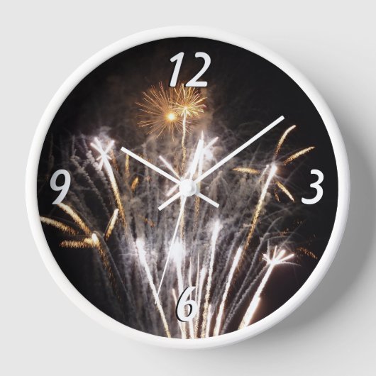 Witte en Gouden Vuurwerk II Patriottische Viering (Voorkant)
