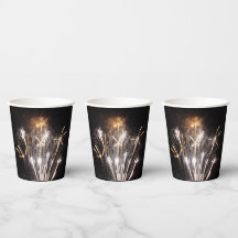 Witte en Gouden Vuurwerk II Patriottische Viering