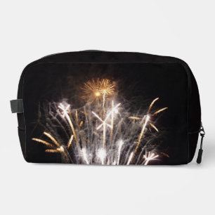 Witte en Gouden Vuurwerk II Patriottische Viering Toilettasje