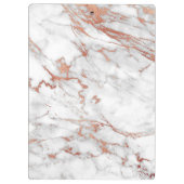 Witte en goudkleurige klembord (Achterkant)